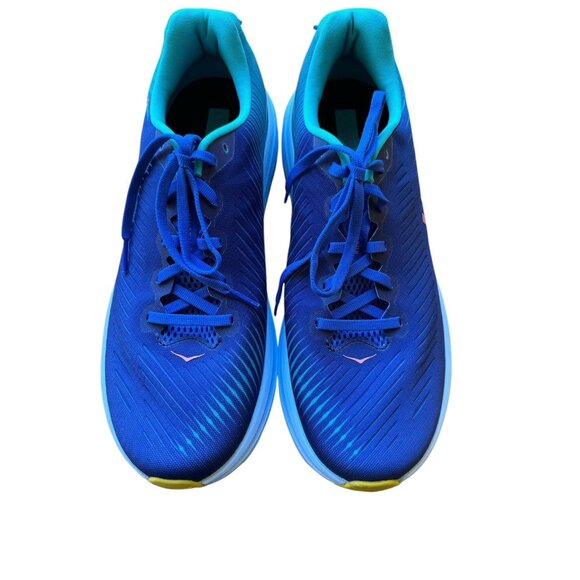 Hoka One One Rincon 3 Womens 11 Lightweight Athletic Running Shoes Sneakers Blue - Picture 2 of 9